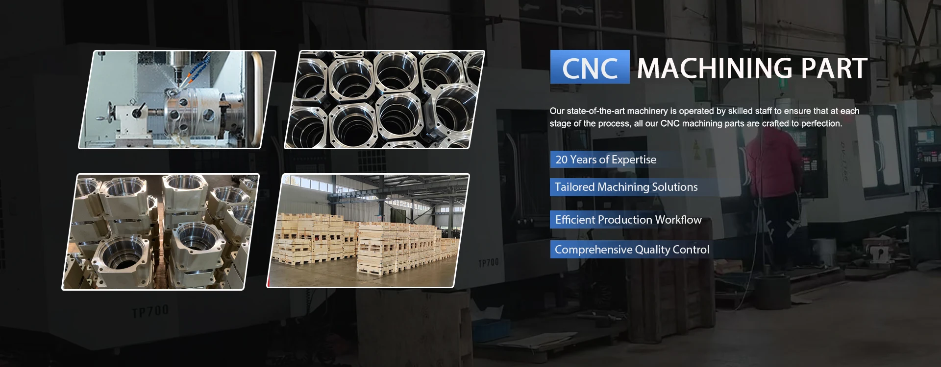 موردو قطع غيار الآلات CNC